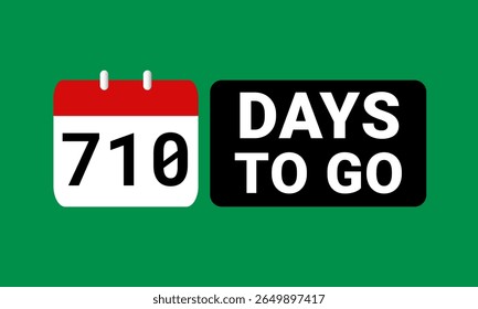elegant 710 days to go board