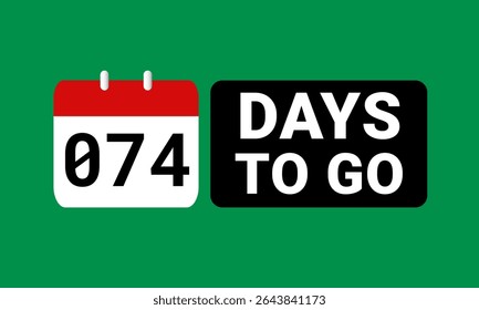 elegant 74 days to go board