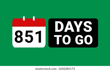 elegant 851 days to go board