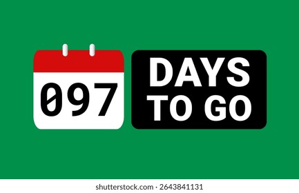 elegant 97 days to go board