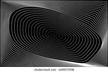 Elegante fondo abstracto con líneas en blanco y negro mezclan arte vectorial.