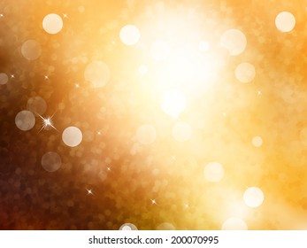 Elegant abstract background with bokeh defocused lights. EPS 10 vector file included