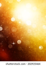 Elegant abstract background with bokeh defocused lights. EPS 10 vector file included