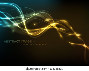 Elegant abstract background. Come with layers.