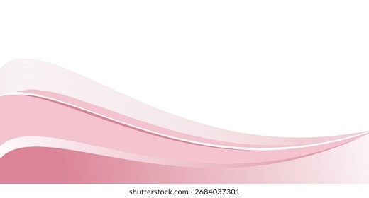 Elegante fundo abstrato com um redemoinho de iluminação de neon rosa liso com partículas brilhantes e um brilho suave. terno para negócios, banners, site,