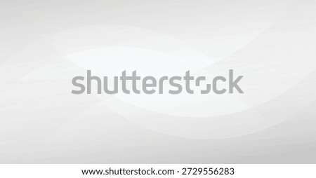 Elegant abstract background featuring smooth, flowing wave patterns in soft white and pale gray-blue tones, ideal for contemporary presentations and digital art