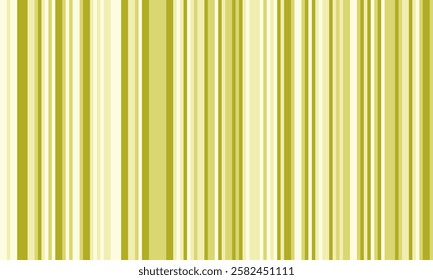 Elegant abstract background featuring a vertical stripe pattern in calming shades of olive and cream.  Perfect for website banners, presentations, or textile designs.