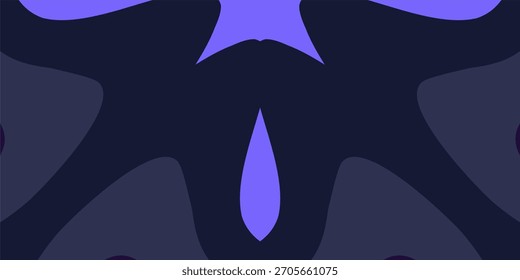 Elegant abstract background with fluid shapes and deep navy and lavender hues for a modern aesthetic, perfect for tech, design, and innovative branding projects