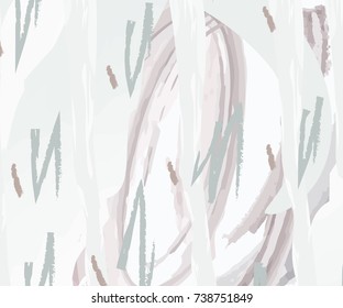 Elegant abstract background in light pastel colors. Hand drawn texture. Freehand brushstrokes. Vector. Covers, flyers, banners, presentations, books, notebooks.