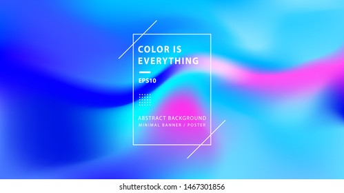Elegant abstract background. Modern poster banner template with wavy light gradient color. Colorful wallpaper and backdrop layout for presentation, business and event theme. Vector illustration