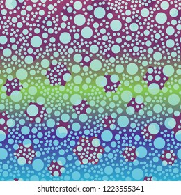 Elegant abstract background multicolor circle splash.