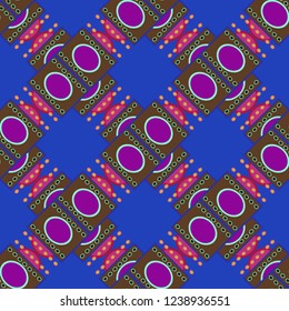 Elegant abstract background multicolor geometric pattern seamless.