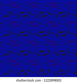 Elegant abstract background multicolored geometric pattern seamless.