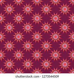 Elegant abstract background multicolored geometric pattern seamless.