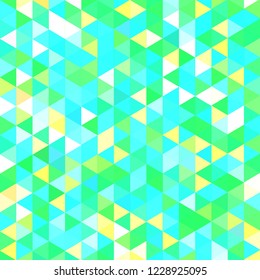 Elegant abstract background multicolored simple seamless triangle.