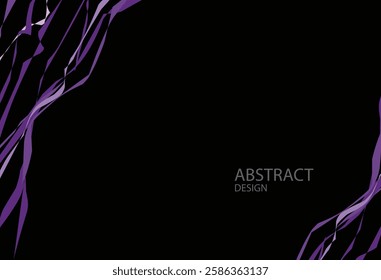 elegant abstract background purple and black coor with negative space 