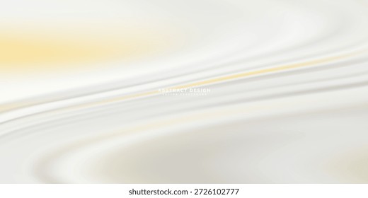 Elegante fondo abstracto con suaves líneas fluidas en tonos blancos, beige y dorados, estilo limpio y moderno