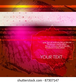 Elegant abstract background with space for text