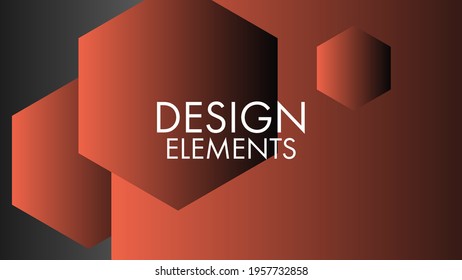Elegant abstract background vector artwork with beautiful gradient colors and geometric shapes as design elements flat design vector illustration