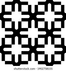 Elegante fondo abstracto. Diseño de vectores arte. Patrón monocromo negro