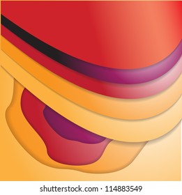 elegant abstract background - vector illustration