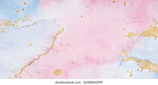 Elegant Abstract Banner Template with Colorful Paint Brush Strokes – Modern Vector Illustration for Creative Design Projects	
