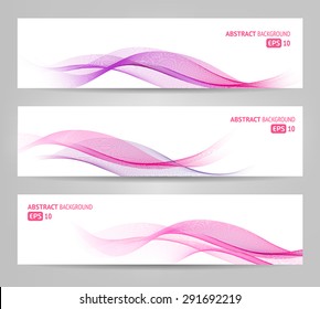 Elegant abstract banners for web or print. Can be used to illustrate topics related to cosmetics and beauty.