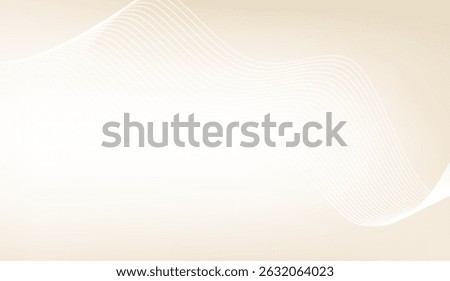 Elegant Abstract Beige Background with Wavy Lines for Subtle Texture and Soft Visual Appeal, Ideal for Minimalist Designs and Digital Art Projects Requiring a Calming Aesthetic
