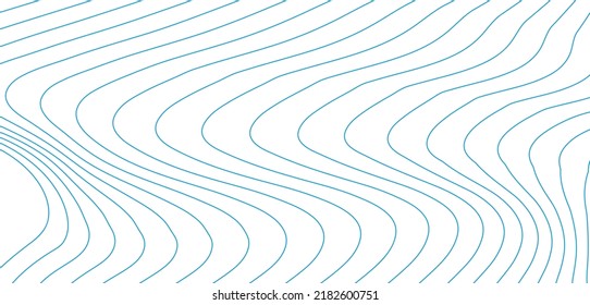 Elegante fondo abstracto de onda azul
