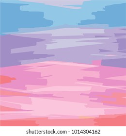 Elegant abstract colorful background with lines, Imitation of watercolor, vector illustration