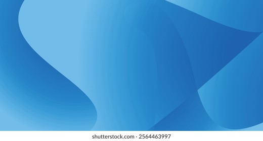 Elegant abstract curves in blue tones and layers.	Perfect for sophisticated branding or elegant website banners.
