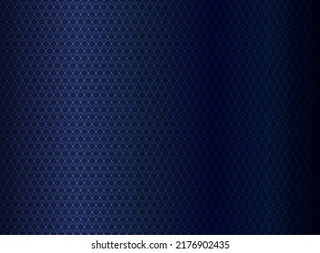 Elegant abstract dark blue background wave lines pattern texture luxury style. Vector illustration