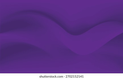 Un elegante diseño abstracto con ondas púrpuras en capas y Gradientes sutiles, que le dan a la Imagen un toque elegante y contemporáneo adecuado para presentaciones digitales o de marca.
