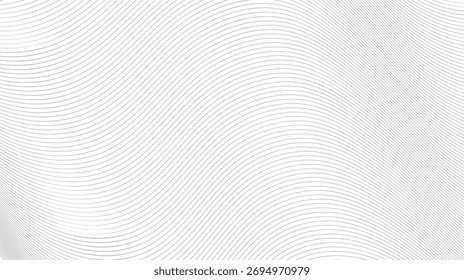 Elegant abstract flowing lines create a sophisticated modern background design with a sense of depth and subtle motion