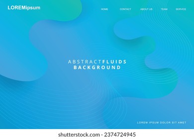 Elegant abstract fluids background vector template with vibrant color transitions. Perfect for modern designs and presentations. Versatile background for digital art and promotional materials