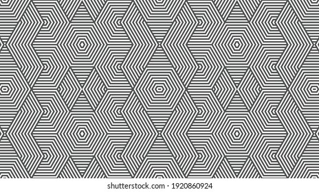 Patrón geométrico abstracto elegante para diversos propósitos de diseño. Vector en los pasos 10.