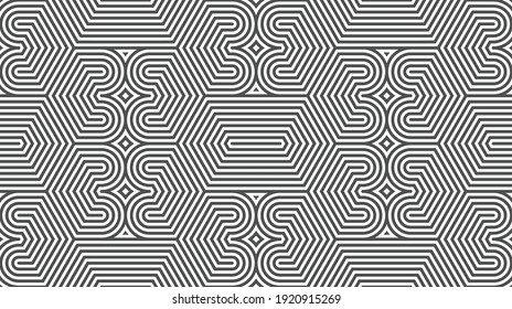 Elegant abstract geometric pattern for various design purposes. Vector in eps 10.