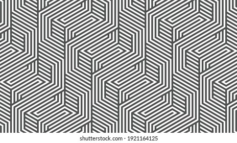 Elegant abstract geometric pattern for various design purposes. Vector in eps 10.