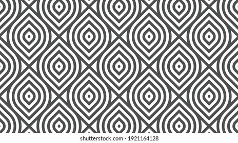 Elegantes abstraktes geometrisches Muster für verschiedene Designzwecke. Vektorgrafik in eps10.