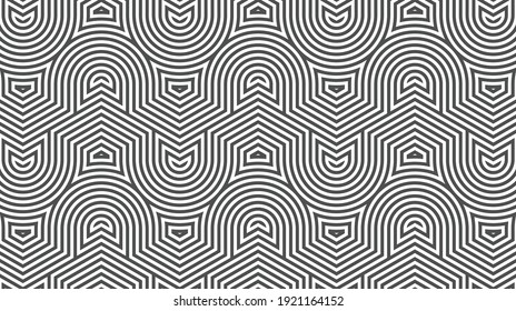 Elegant abstract geometric pattern for various design purposes. Vector in eps 10.