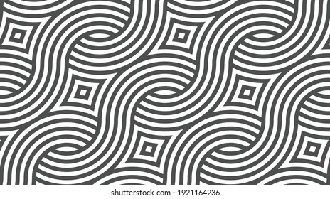 Patrón geométrico abstracto elegante para diversos propósitos de diseño. Vector en los pasos 10.