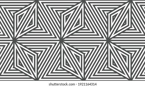 Patrón geométrico abstracto elegante para diversos propósitos de diseño. Vector en los pasos 10.