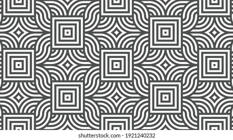 Elegant abstract geometric pattern for various design purposes. Vector in eps 10.
