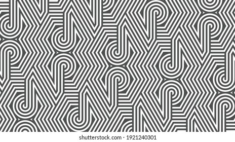 Elegant abstract geometric pattern for various design purposes. Vector in eps 10.