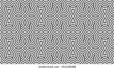 Elegant abstract geometric pattern for various design purposes. Vector in eps 10.
