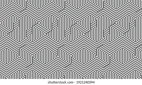Elegant abstract geometric pattern for various design purposes. Vector in eps 10.