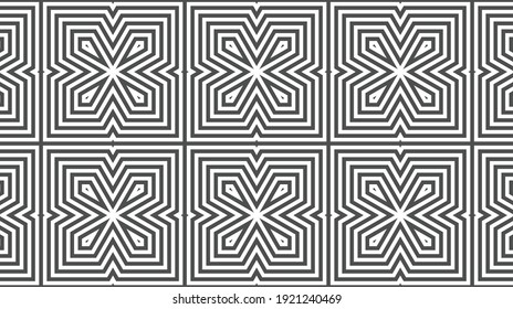 Patrón geométrico abstracto elegante para diversos propósitos de diseño. Vector en los pasos 10.