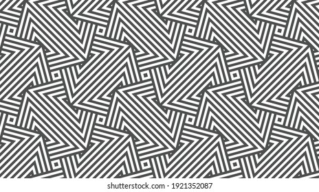Patrón geométrico abstracto elegante para diversos propósitos de diseño. Vector en los pasos 10.