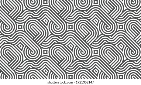 Elegant abstract geometric pattern for various design purposes. Vector in eps 10.