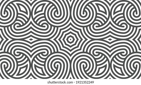 Elegant abstract geometric pattern for various design purposes. Vector in eps 10.
